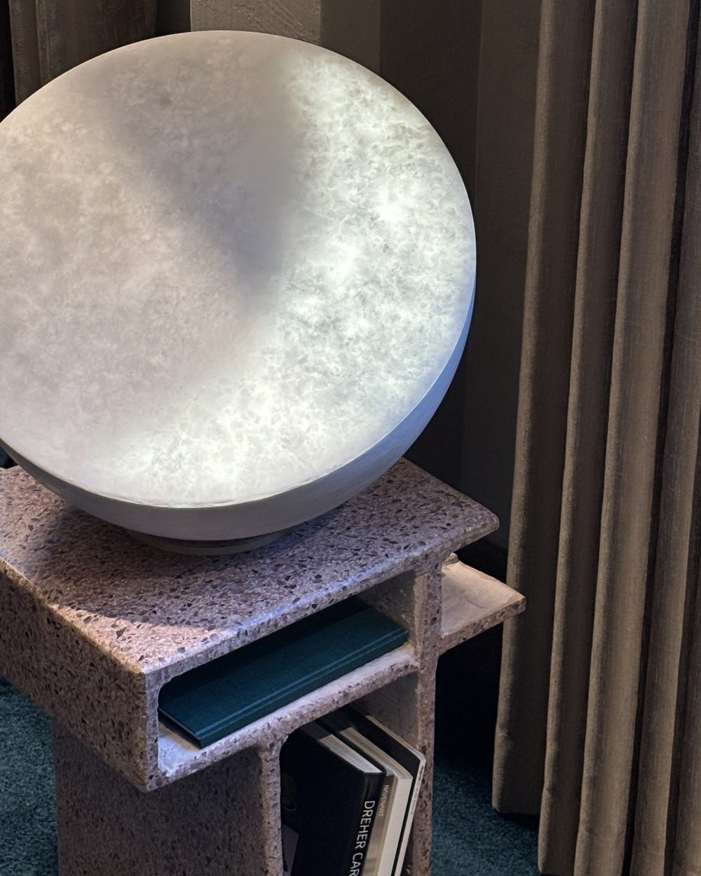 MOON Forty, the stone lit from inside