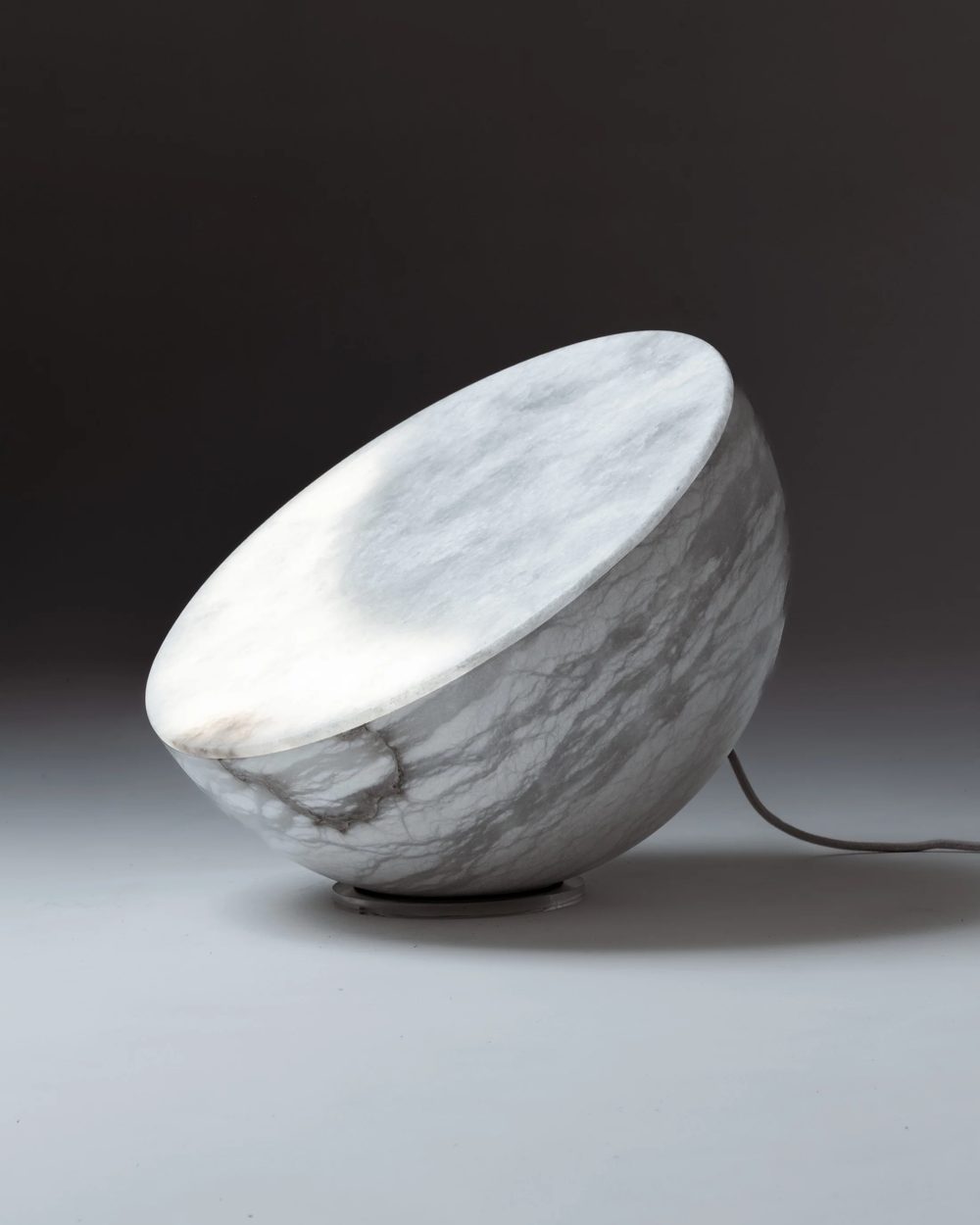 MOON Forty, the stone lit from inside