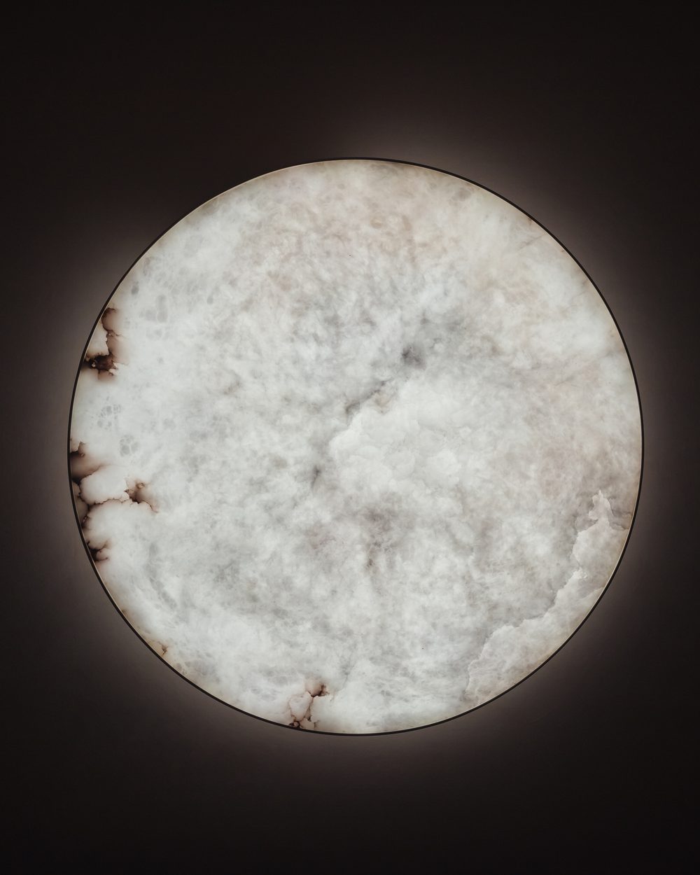 MOON Ninety, the stone lit from inside